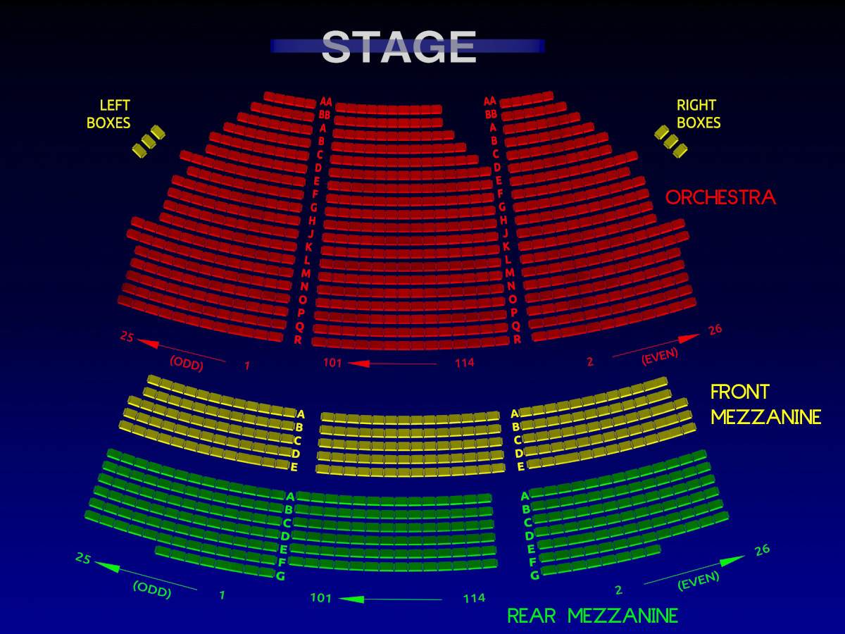 Theatre seating. Gershwin Theatre. Orchestra Seating Chart. Circle in the Square Theatre. Barrymore Theater Seating Madison.