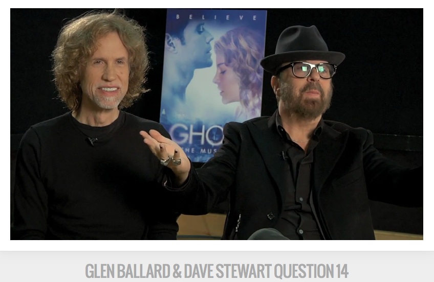 "Dave Stewart, Glen Ballard Ghost The Musical"