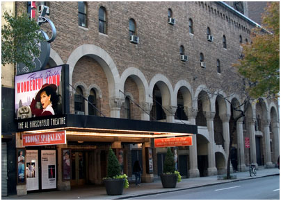 On November 11, 1924, the Al Hirschfeld Theatre opened as the Martin Beck Theatre in honor of the vaudeville advocate.