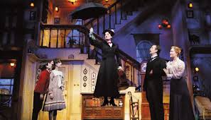 Mary Poppins, another magical show, was last on the New Amsterdam stage. 