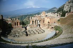 The Greeks created the first formal theatre.