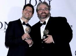 Yorkey, right, with fellow-creator of Next to Normal, Kitt.