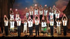 Book of Mormon is irreverent fun.