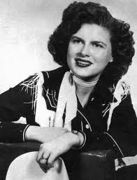 Patsy Cline playing the country-western look.