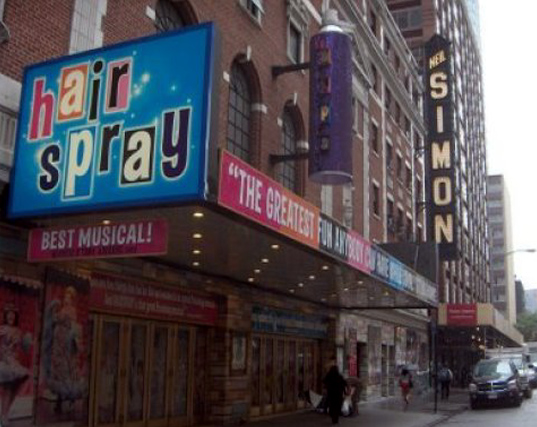 The Neil Simon has housed the hit musical Hairspray.