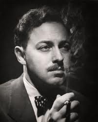 "Playwright Tennessee Williams Cat on a Hot Tin Roof"