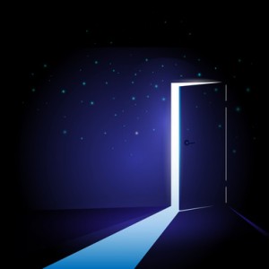 door to the unknown