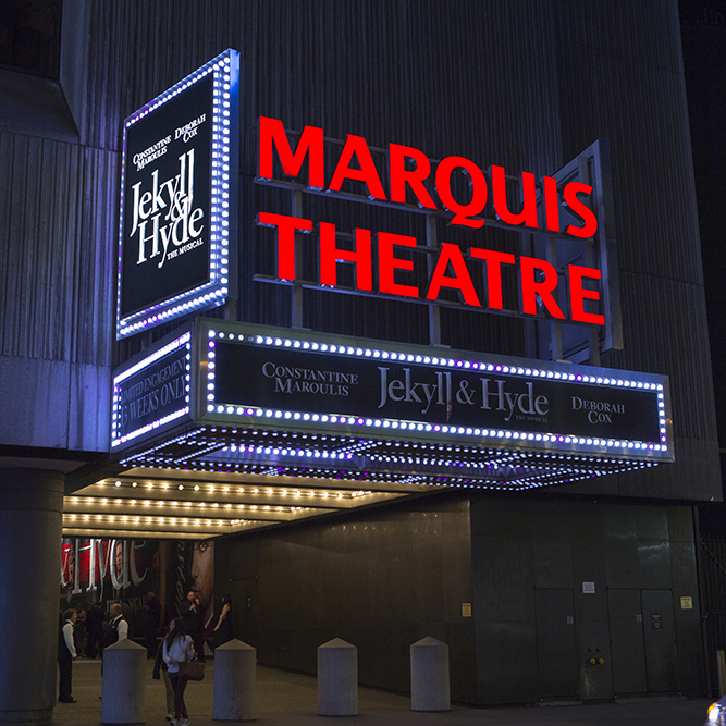 The Marquis Theatre.