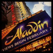 Aladdin opens tonight, Break A Leg!