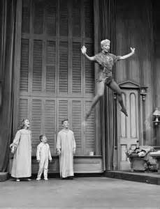 Mary Martin as Peter.