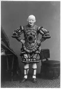 George L. Fox performed in Pantomime. His most famous role was Humpty Dumpty.