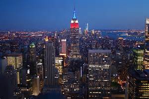 A view from the Top of the Rock.