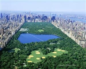 Central Park is vast and magnificent.