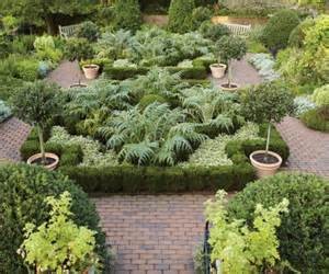 The herb garden is a wonderful place to visit. 